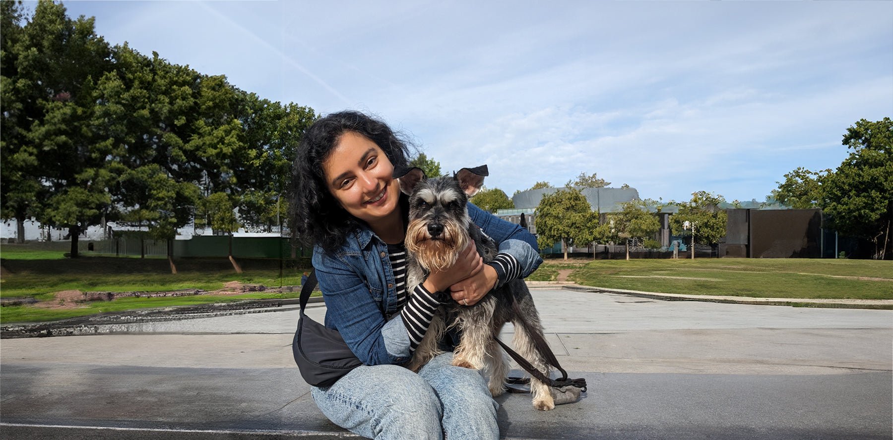 A Schnauzer's Tale of Learning to Talk