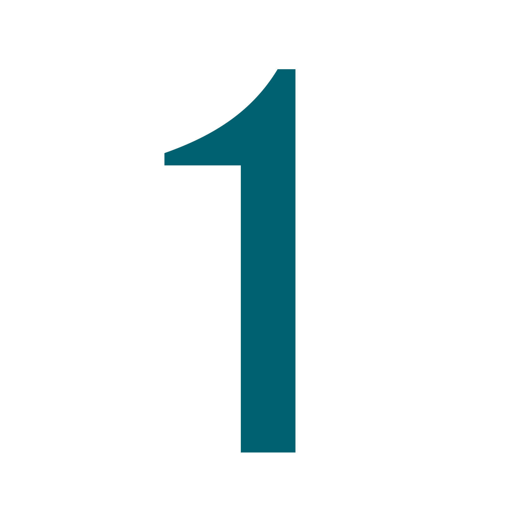 One
