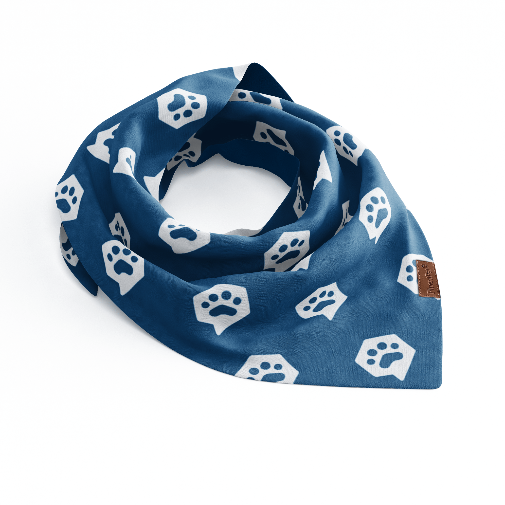Bandana with "Hexpaw" design.