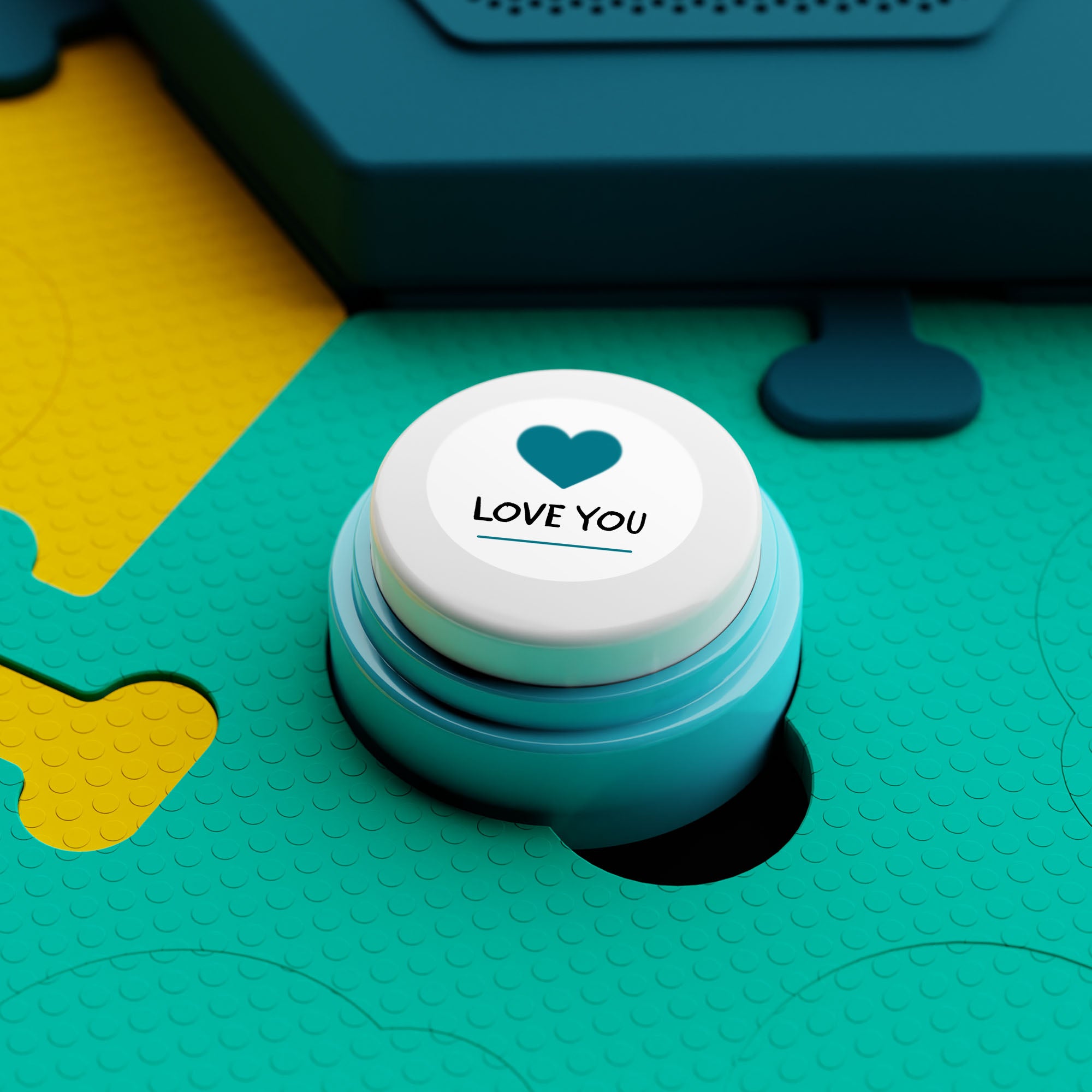 FluentPet Connect Starter Kit Button CLose Up