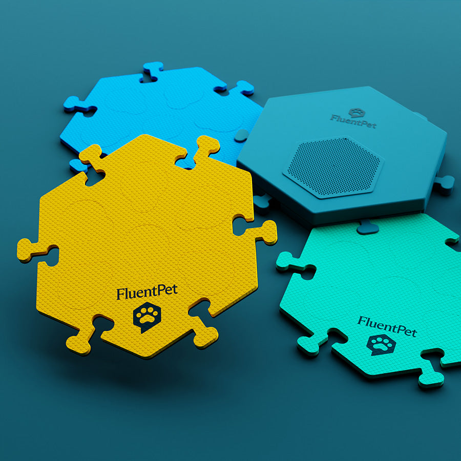 The Connect Base attaches to our compact HexTiles that can hold 6 buttons each and are available in a range of colors for easier word categorization and visual recognition. This enables you to easily expand your Connect soundboard as your learner progress
