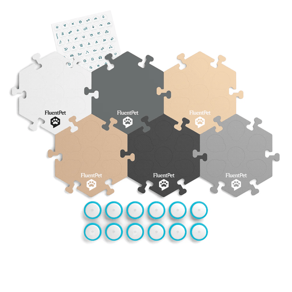 FluentPet Connect 12-Button Expansion Kit – Neutral Color for