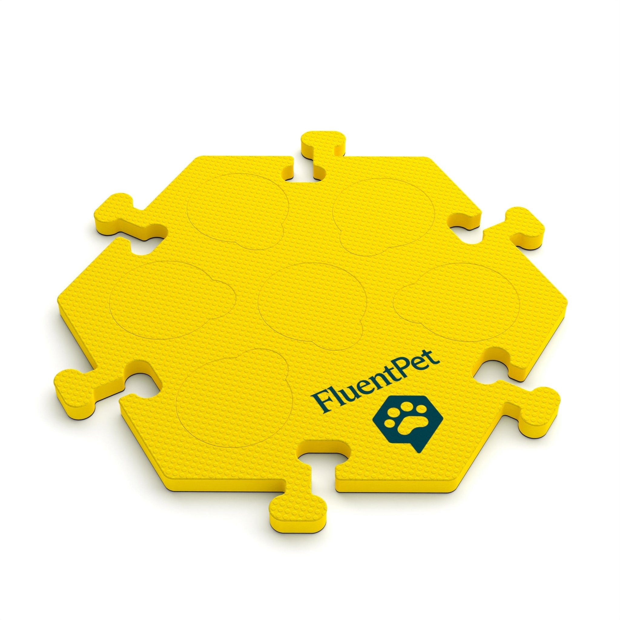 FluentPet Solid Yellow HexTile