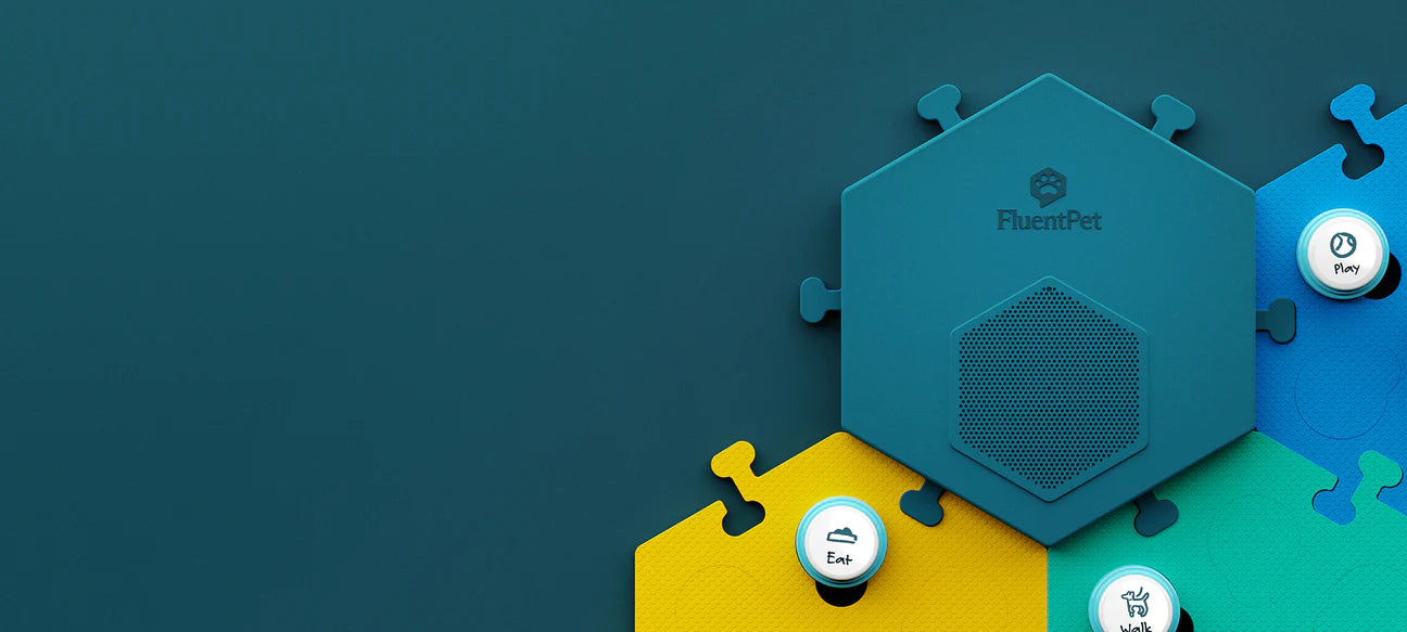 The FluentPet Smart Dog Talking  Button System