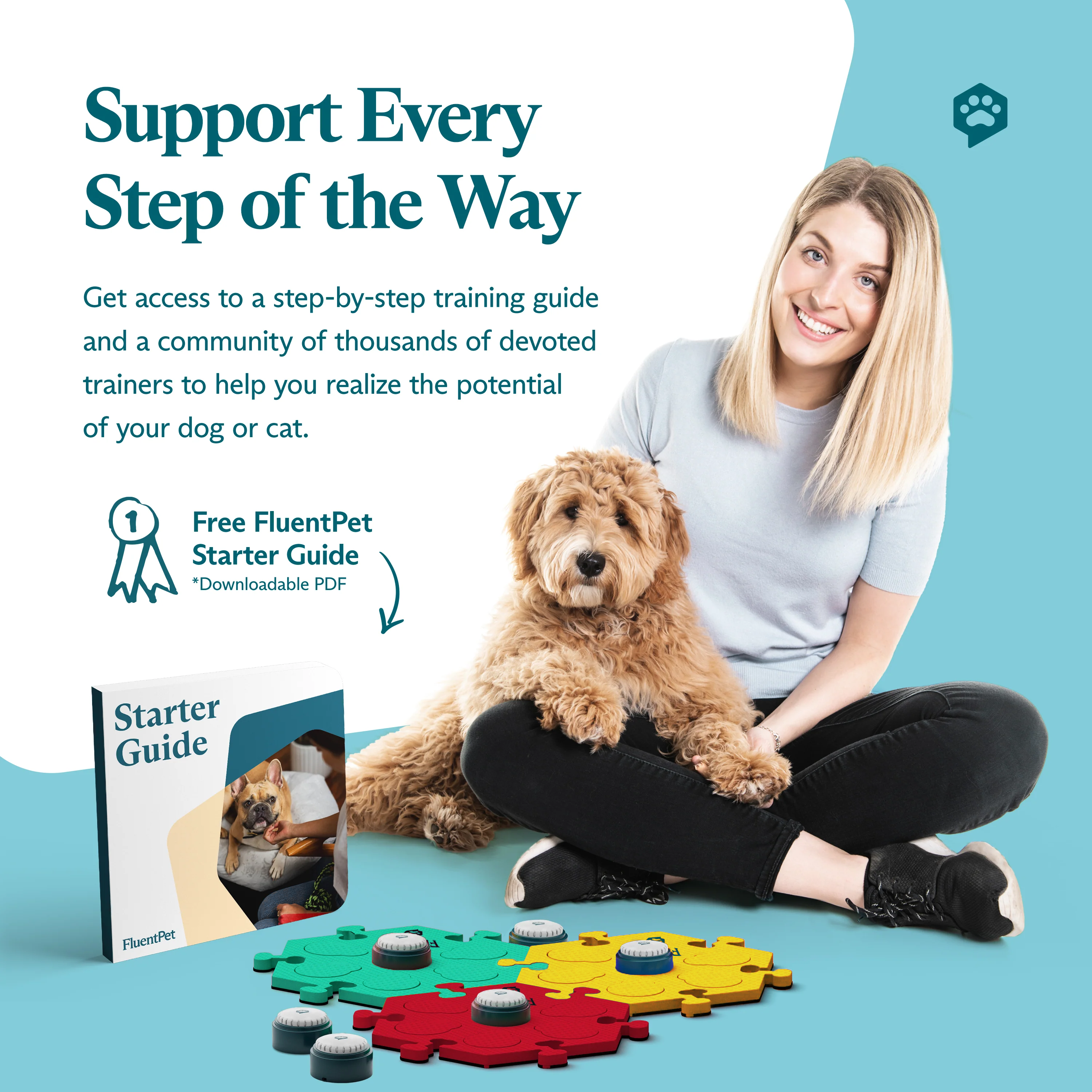 Get Started Kit with Red, Yellow, and Green HexTiles