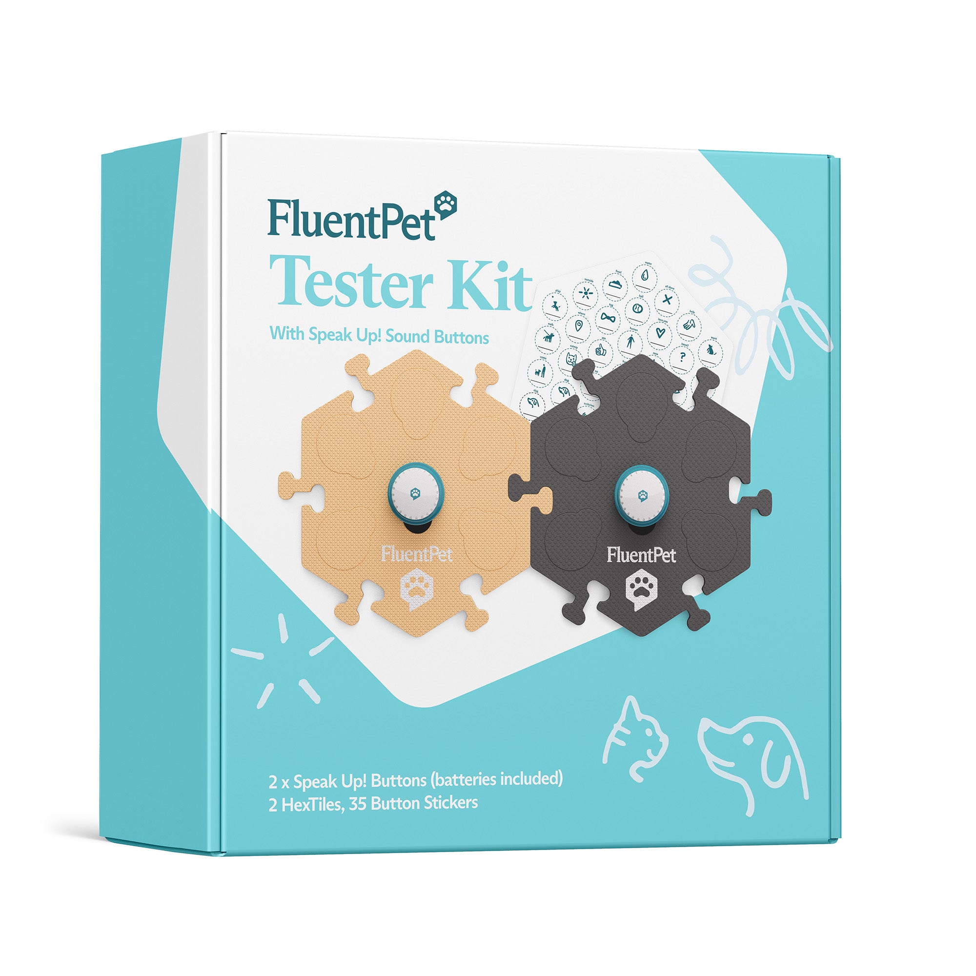 FluentPet Tester Kit Neutral Box